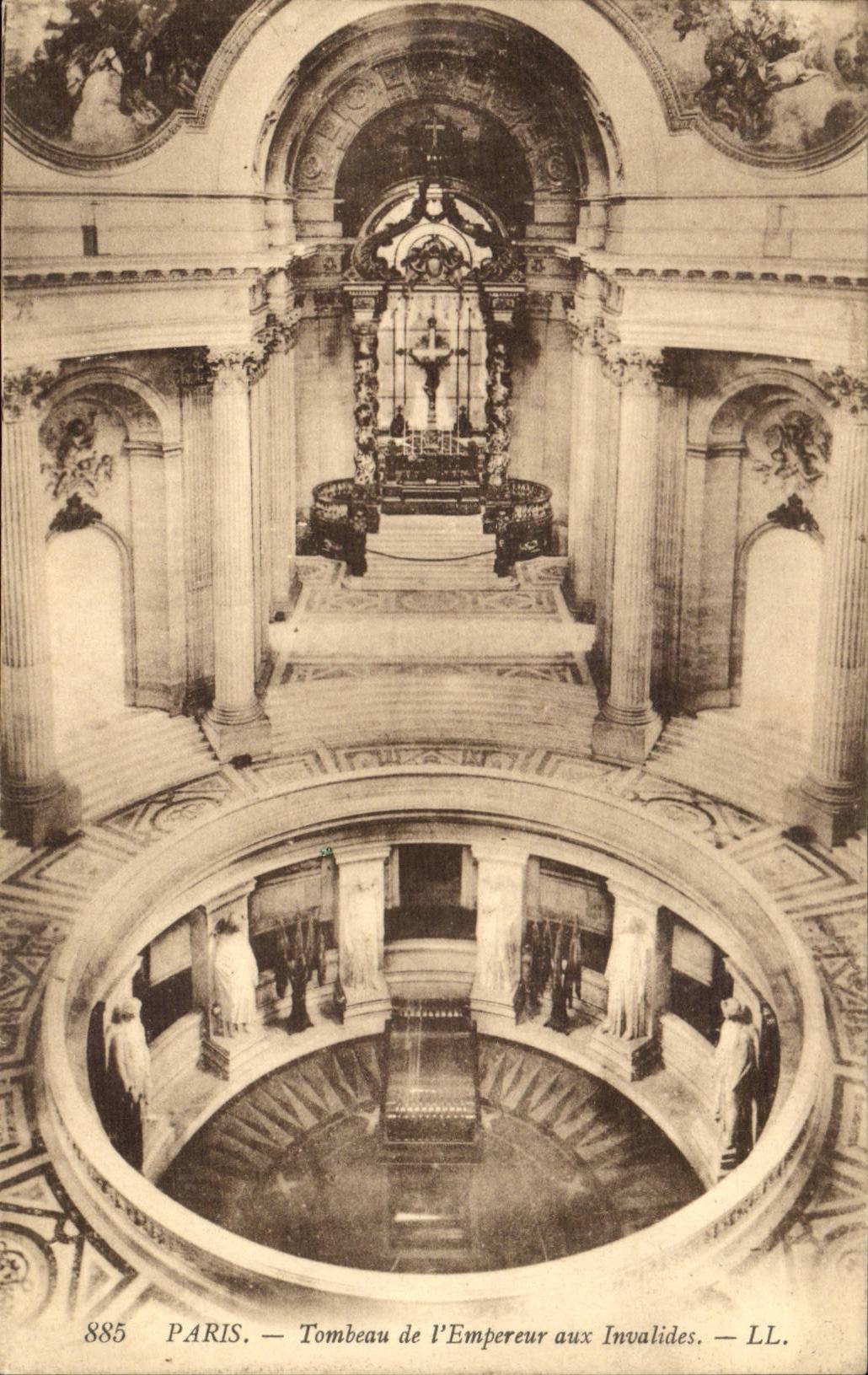 Paris - 7 - Tombeau de l'Empereur aux Invalides - Napoleon - CPA - 