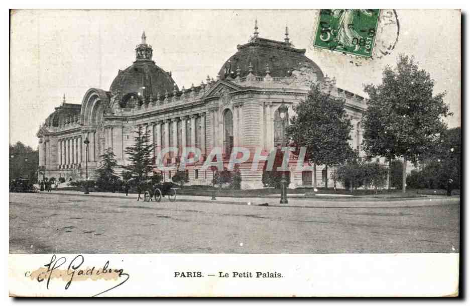 Paris - 8 - Le Petit Palais - CPA - 
