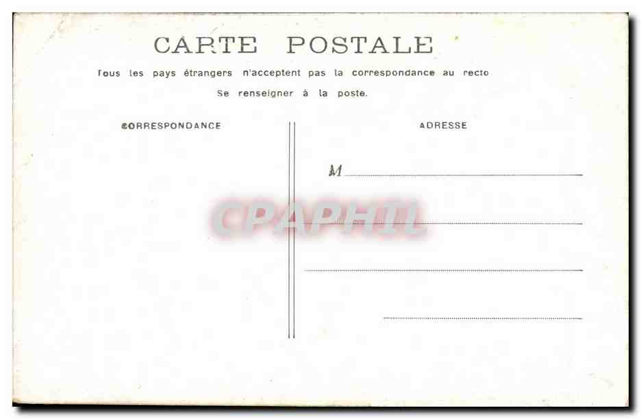 Paris - 7 - Ministre de la Guerre - CPA -  — Rückseite