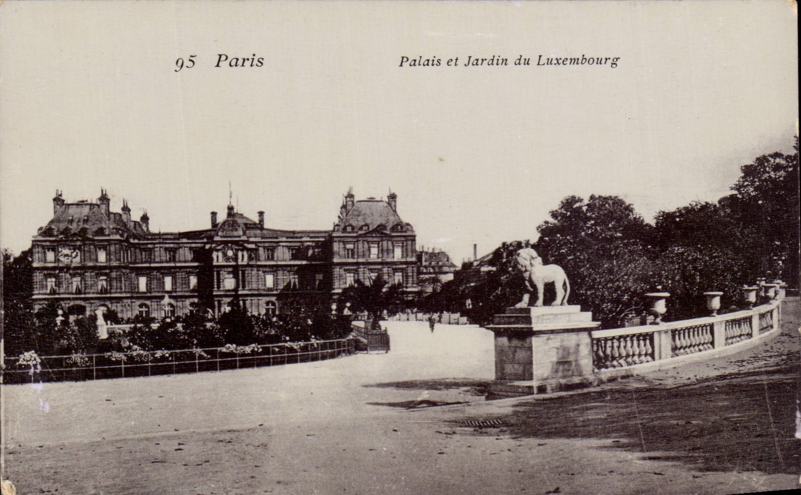 Paris - 6 - Palais et Jardin du Luxembourg - CPA - 