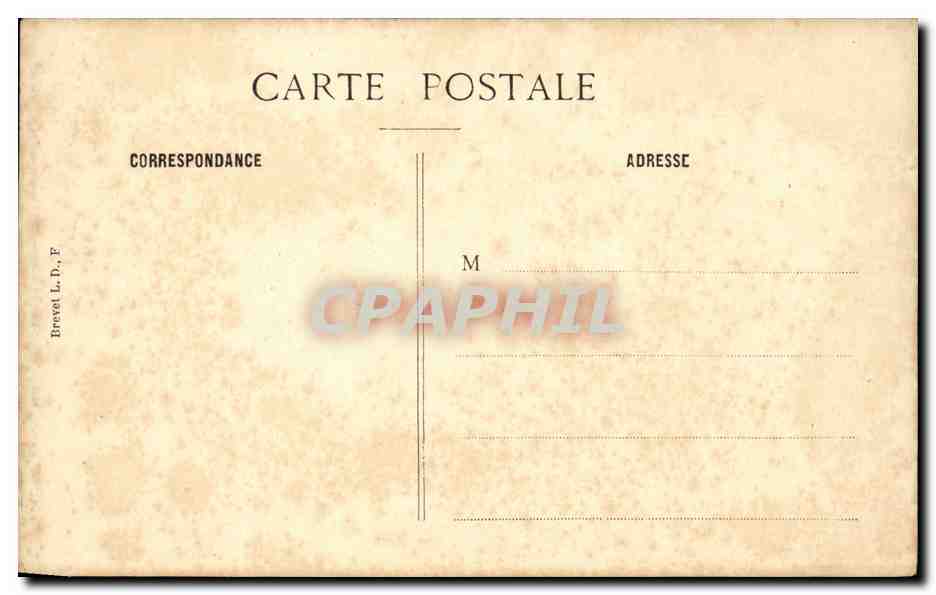 Paris - 6 - Palais et Jardin du Luxembourg - CPA -  — Rückseite