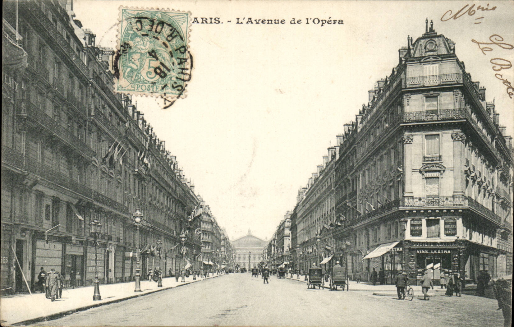 ARIS - L'Avenue de l'Opéra — éditeur ARIS, n° de série non visible