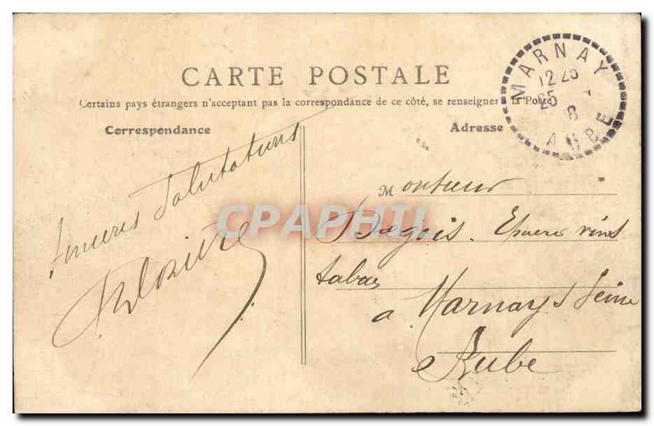 Paris - 10 - Boulevard Saint Martin - CPA - Taxi Taxis — Rückseite