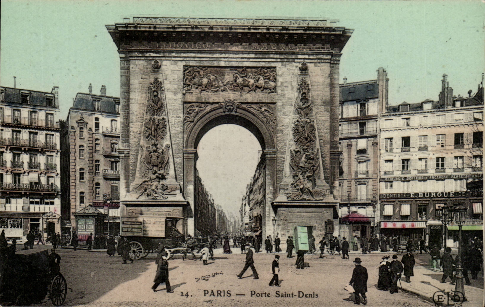 Paris 10 - Porte Saint Denis - CPA 