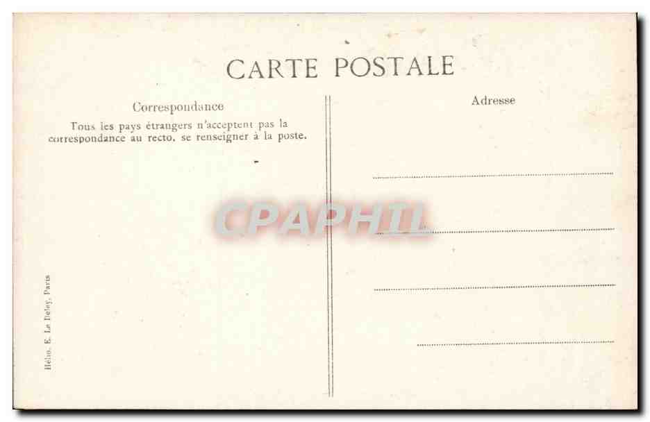 Paris 10 - Porte Saint Denis - CPA  — Verso
