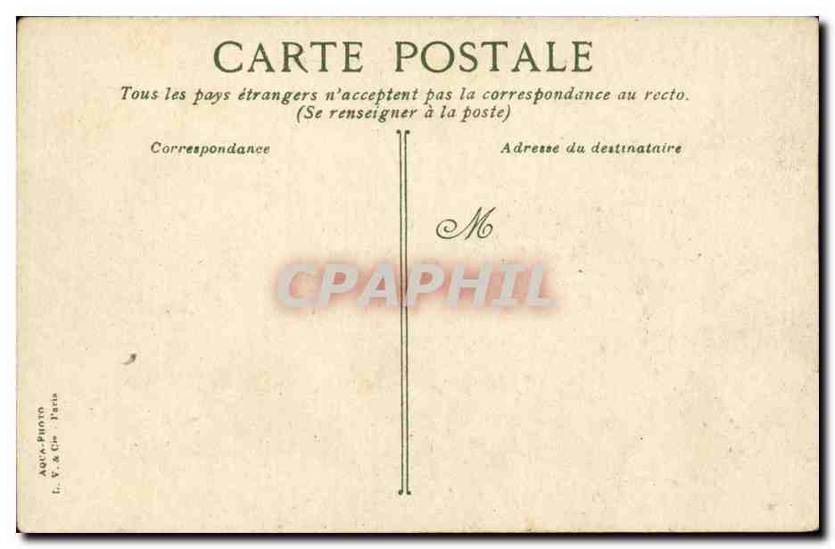 Paris 16 - Pres du Grand Lac le Matin - Bois de Boulogne - CPA  — Rückseite