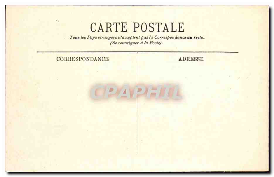 Parijs — Bij de Tuileries — De Man met de Vogels — LL. — n°498 — Achterkant