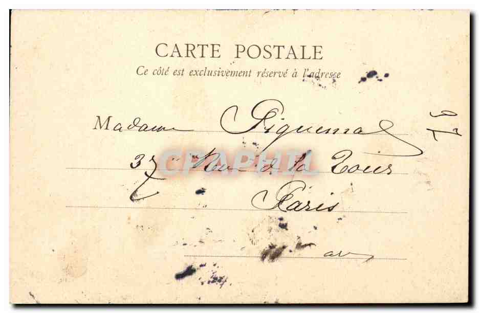 Paris 5 - Le Pont Neuf - CPA Magasin Belle Jardiniere — Rückseite
