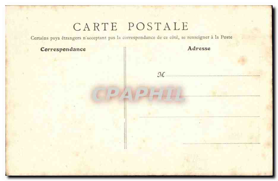 Paris 5 - Tombeau de Voltaire - Cavaux de Pantheon - CPA  — Rückseite