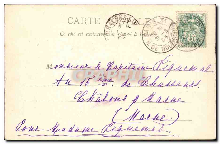 Paris - 9 - Les Folies Bergeres - CPA  — Rückseite
