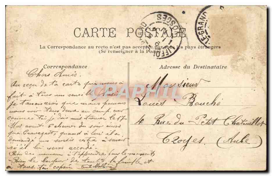 Paris - 18 - Boulevard de Clichy - Le Ciel et l'Enfer - Tout Paris - CPA  — Verso