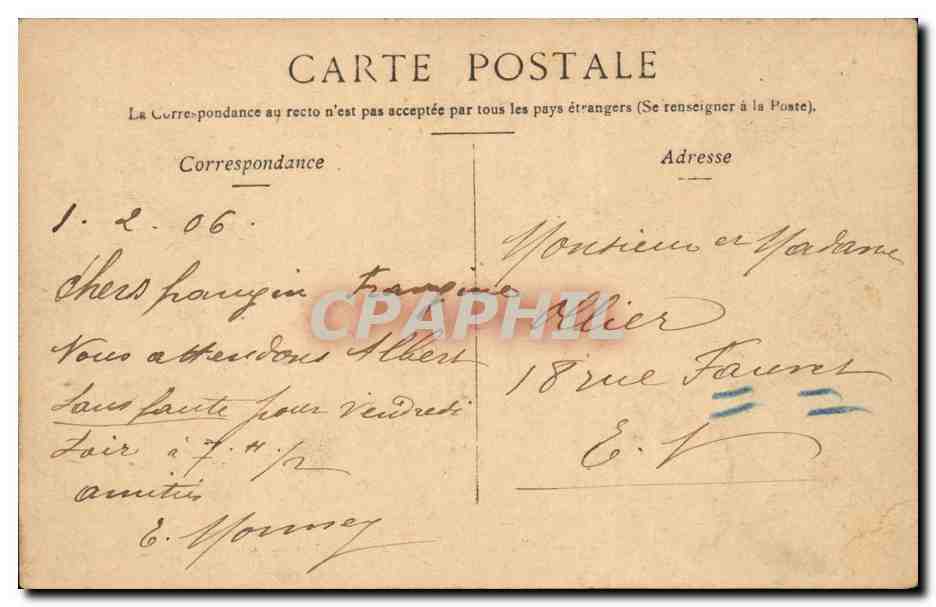 Paris - 1 - Les Tuileries et la Terrasse de l'Orangerie - CPA  — Rückseite