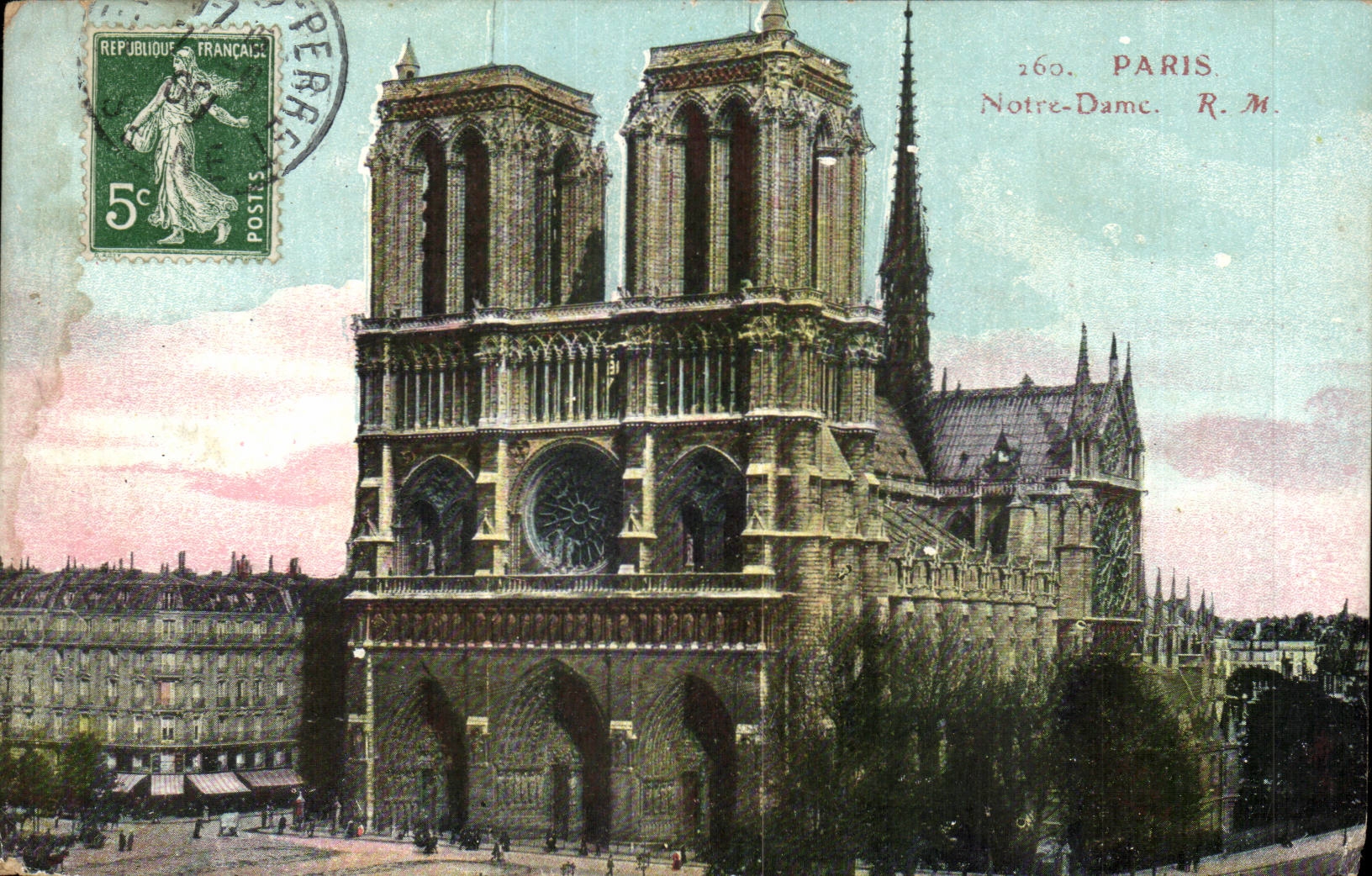 Paris - 4 - Notre Dame - CPA 