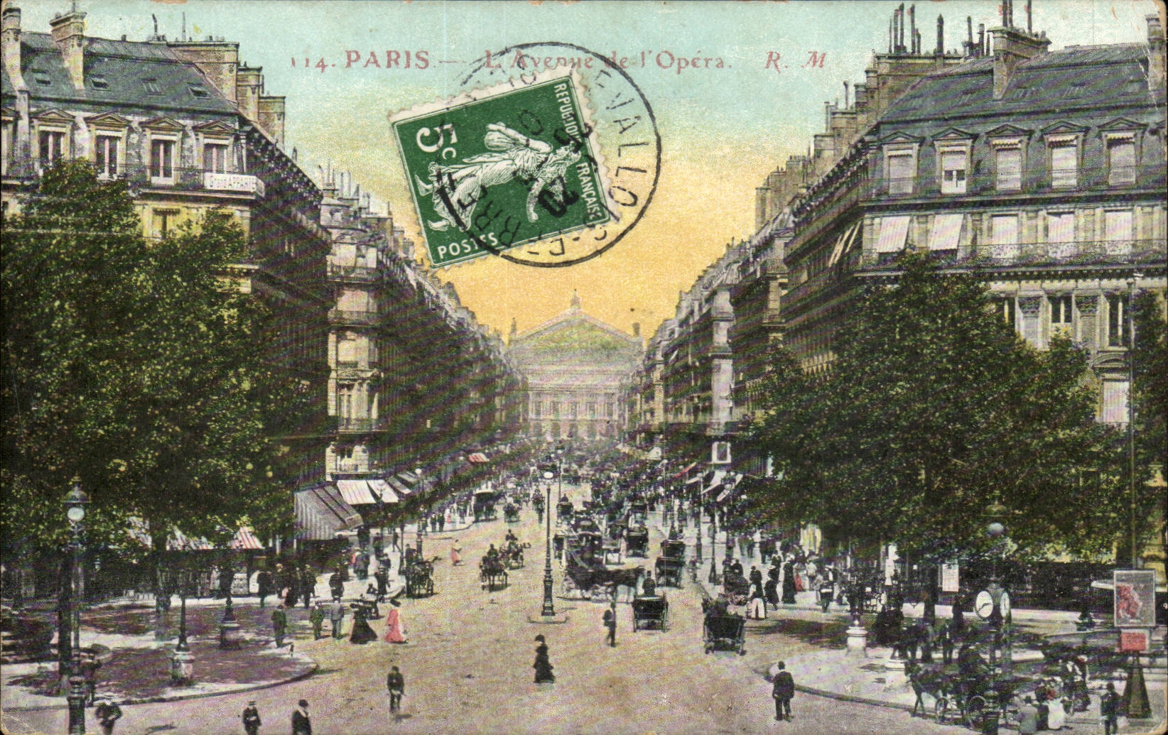 Paris - 8 - L'Avenue de l'Opera - CPA 