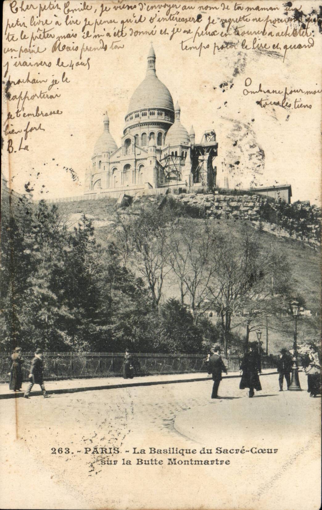 Paris - 14 - Montmartre - Le Sacre Coeur - CPA 