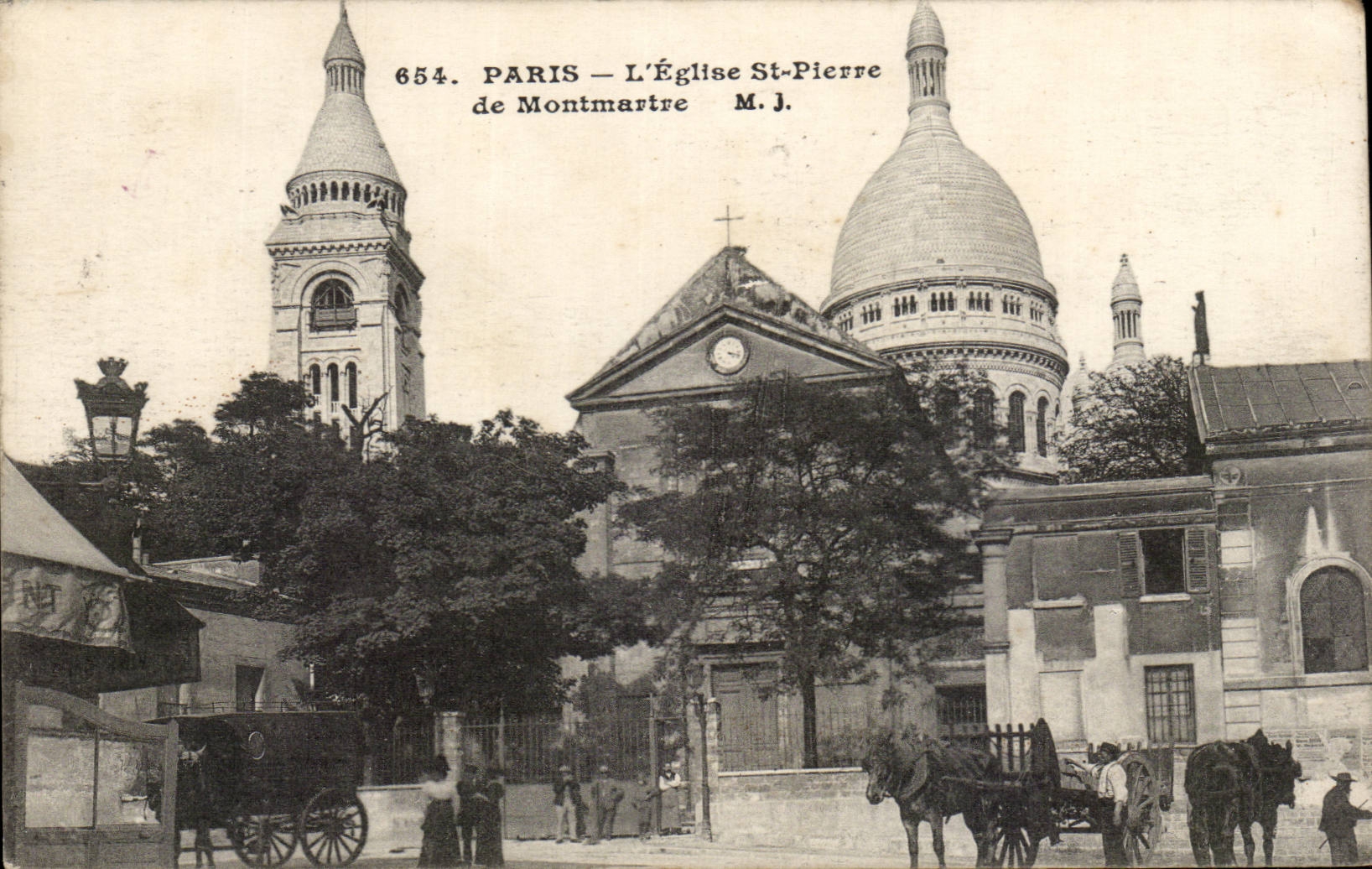 Paris — L'Église Saint-Pierre de Montmartre — M.J. n°654