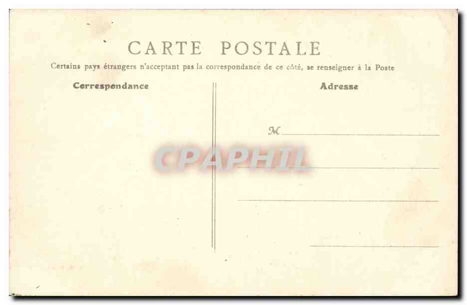Paris - 10 - Porte Saint Martin - CPA  — Verso