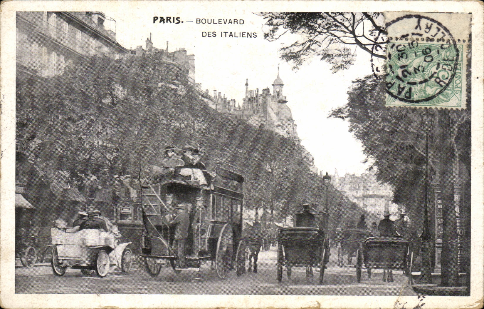 Paris CPA Boulevard des Italiens