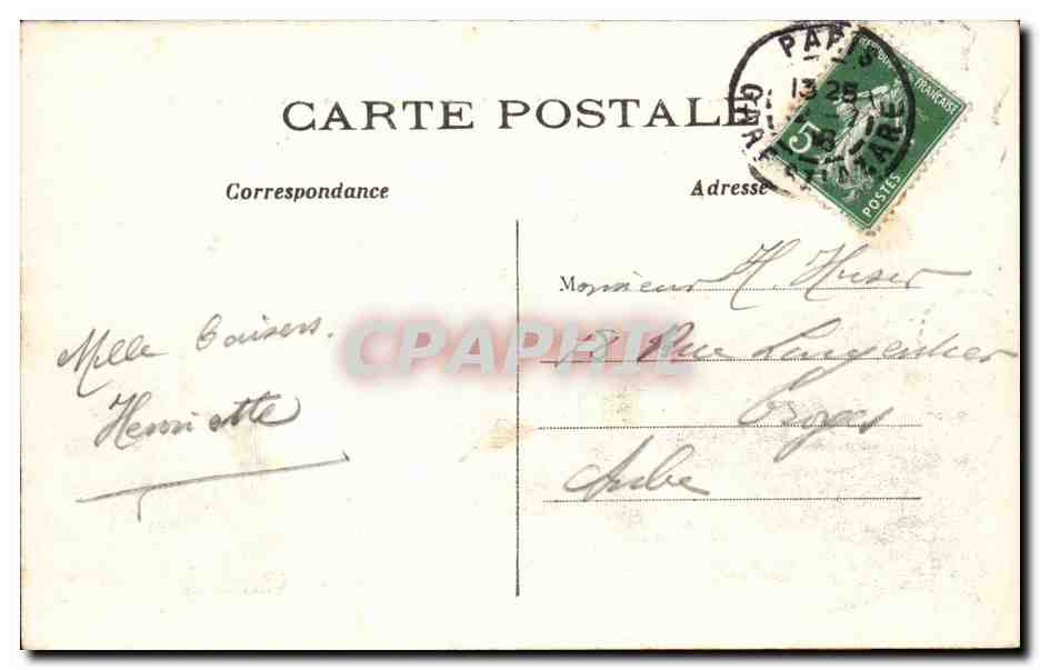 Paris - 7 - Les Canons de L'Hotel des Invalides - CPA  — Rückseite