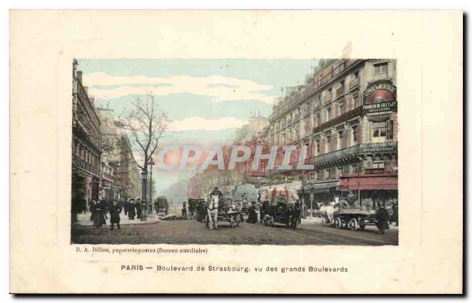 Paris - 10 - Boulevard de Strasbourg - CPA 