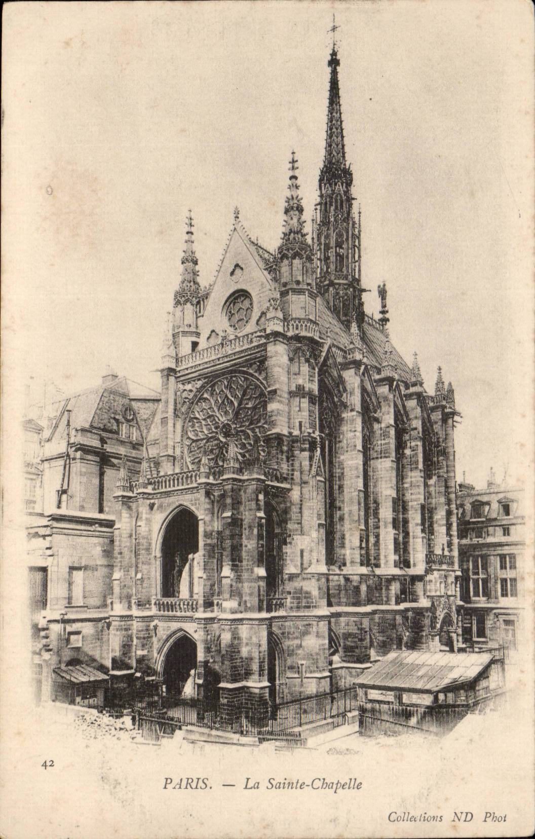 Paris 6 La Sainte Chapelle - CPA 