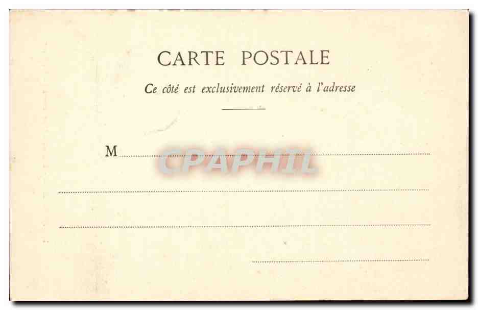 Paris 12 - Bois de Vincennes CPA  — Rückseite