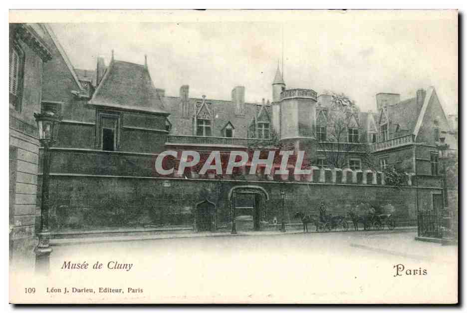 Paris 5 - Musee Cluny CPA 