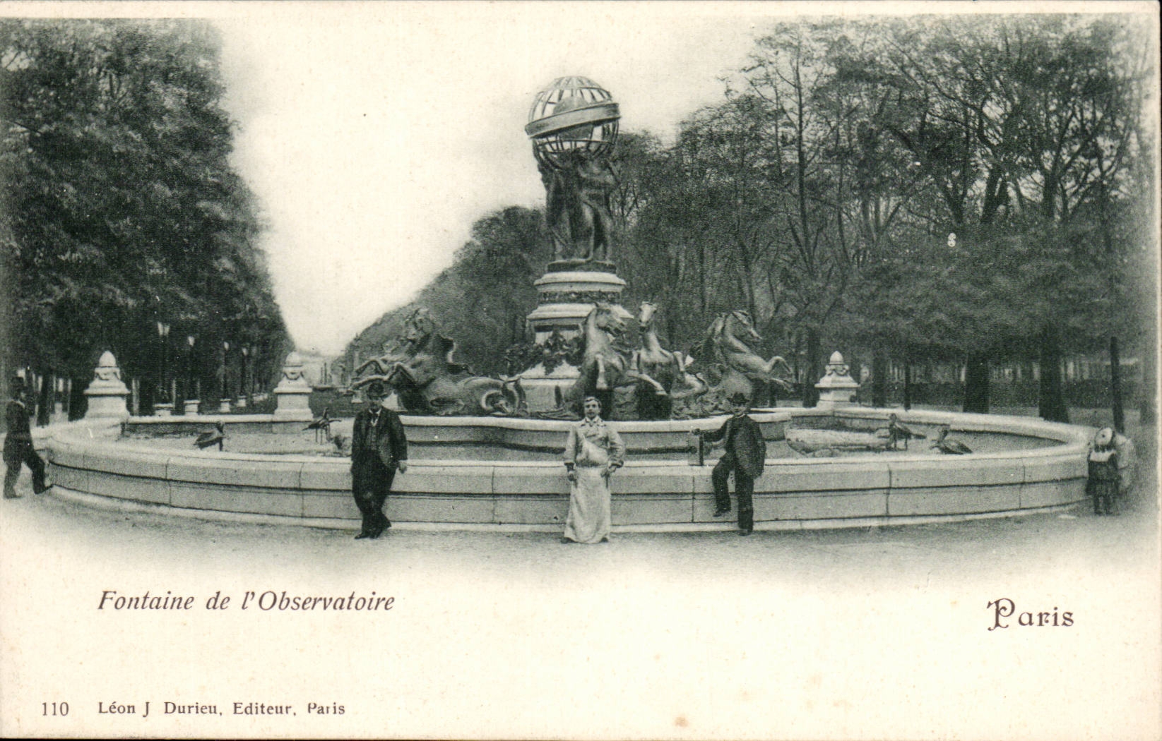 Paris 6 - Fontaine de l'Observatoire CPA 