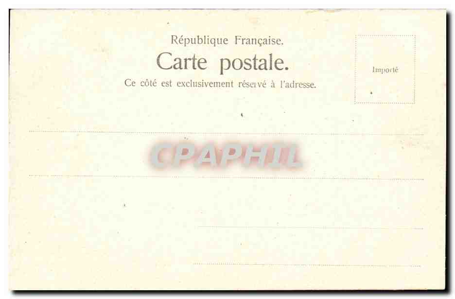 Paris 1 - Le Conseil d'etat CPA  — Verso