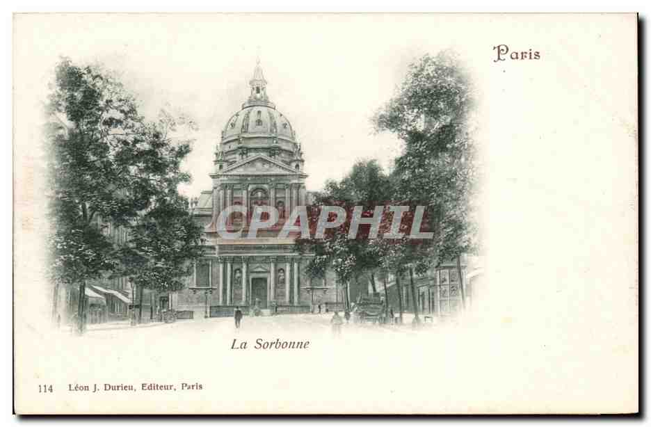 Paris 5 - La Sorbonne CPA 