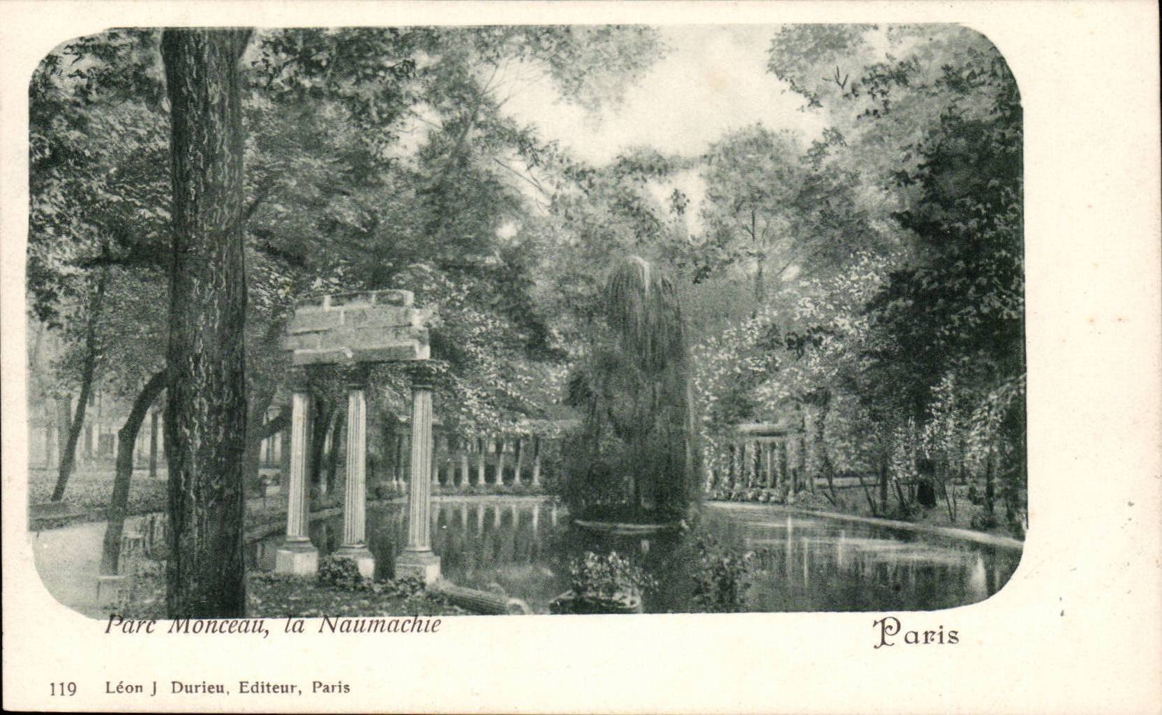 Paris 8 - Parc Monceau - La Naumachie CPA 