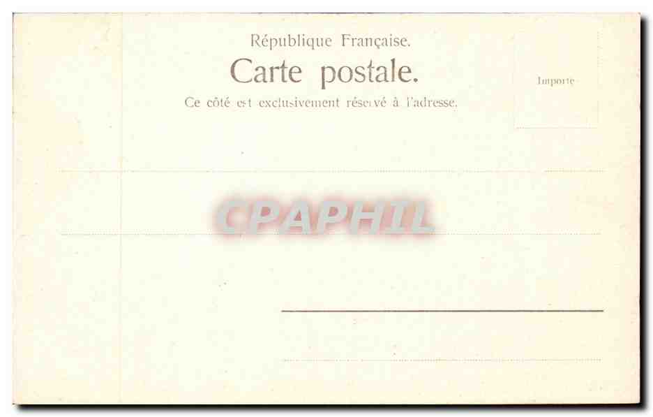 Paris 20 - Belleville - Eglise St Jean Baptiste CPA  — Rückseite