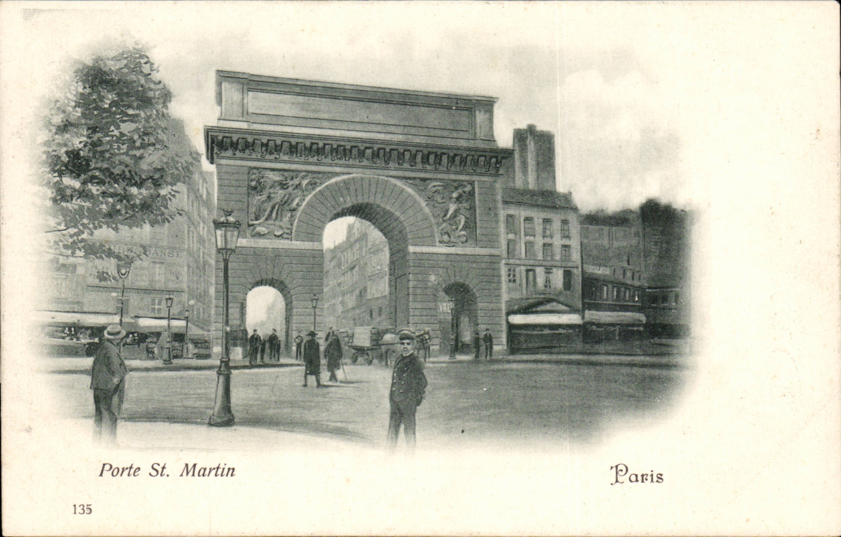 Paris 10 - Porte Saint Martin CPA 