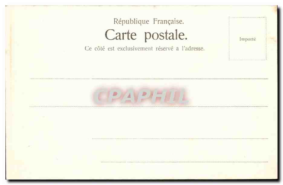 Paris 10 - Gare de l'Est CPA  — Verso
