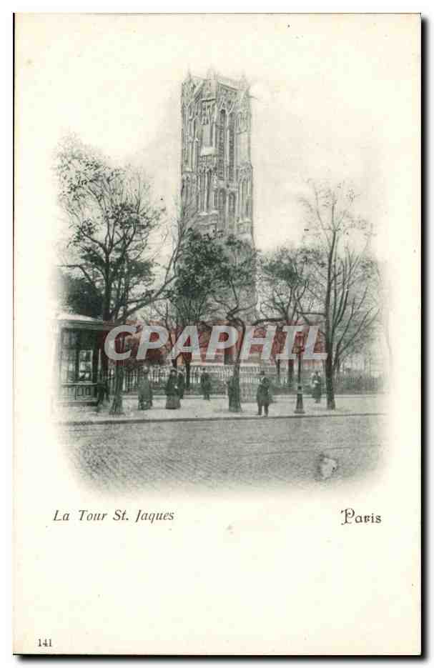 Paris 4 - Tour St Jacques CPA 