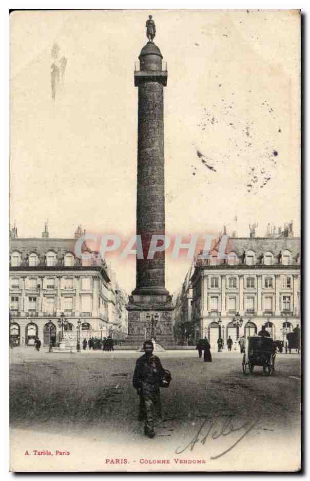 Paris 1 - Colonne Vendome CPA 