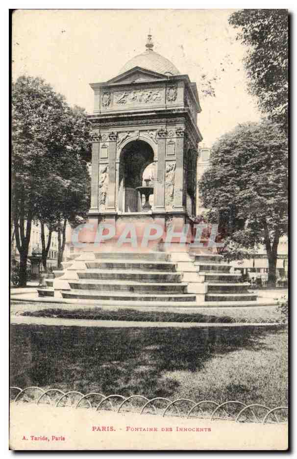 Paris 1 - Fontaine des Innocents CPA 