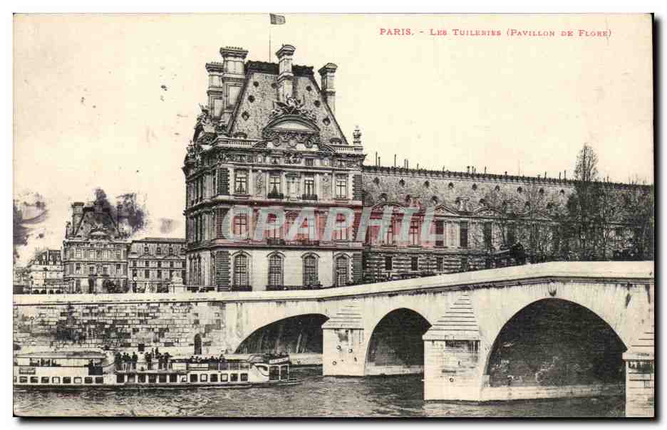 Paris 1 - Les Tuileries - CPA 