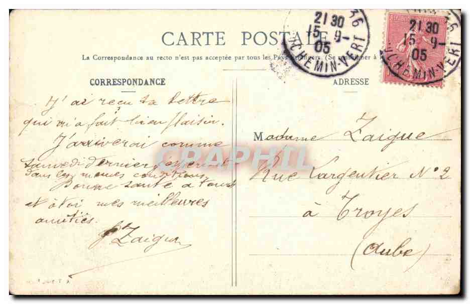 Paris 4 - Notre Dame de Paris - CPA  — Rückseite