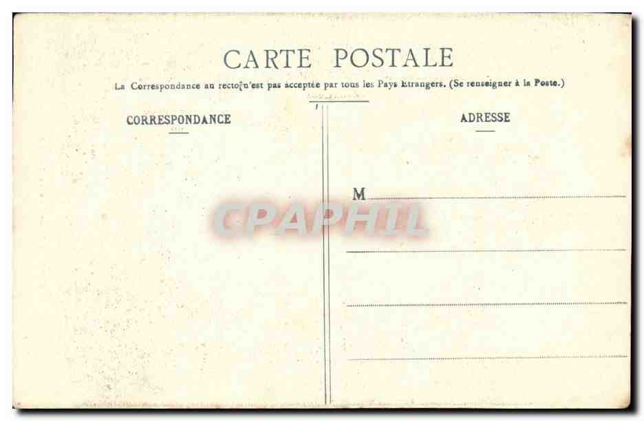 Paris 9 - Eglise de la Trinite - CPA  — Rückseite