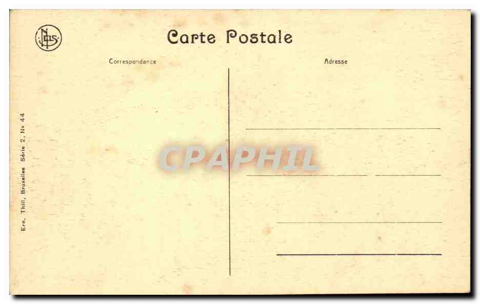Bouillon - Route de France et le Chateau - CPA  — Rückseite