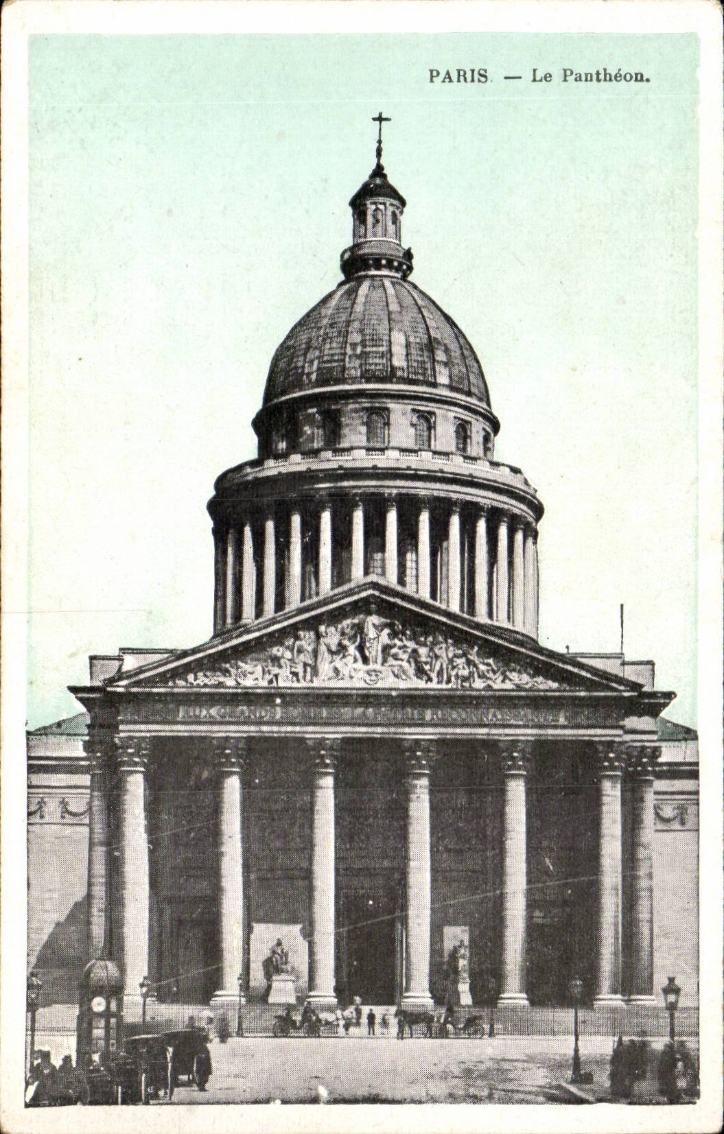 Paris CPA Le Pantheon