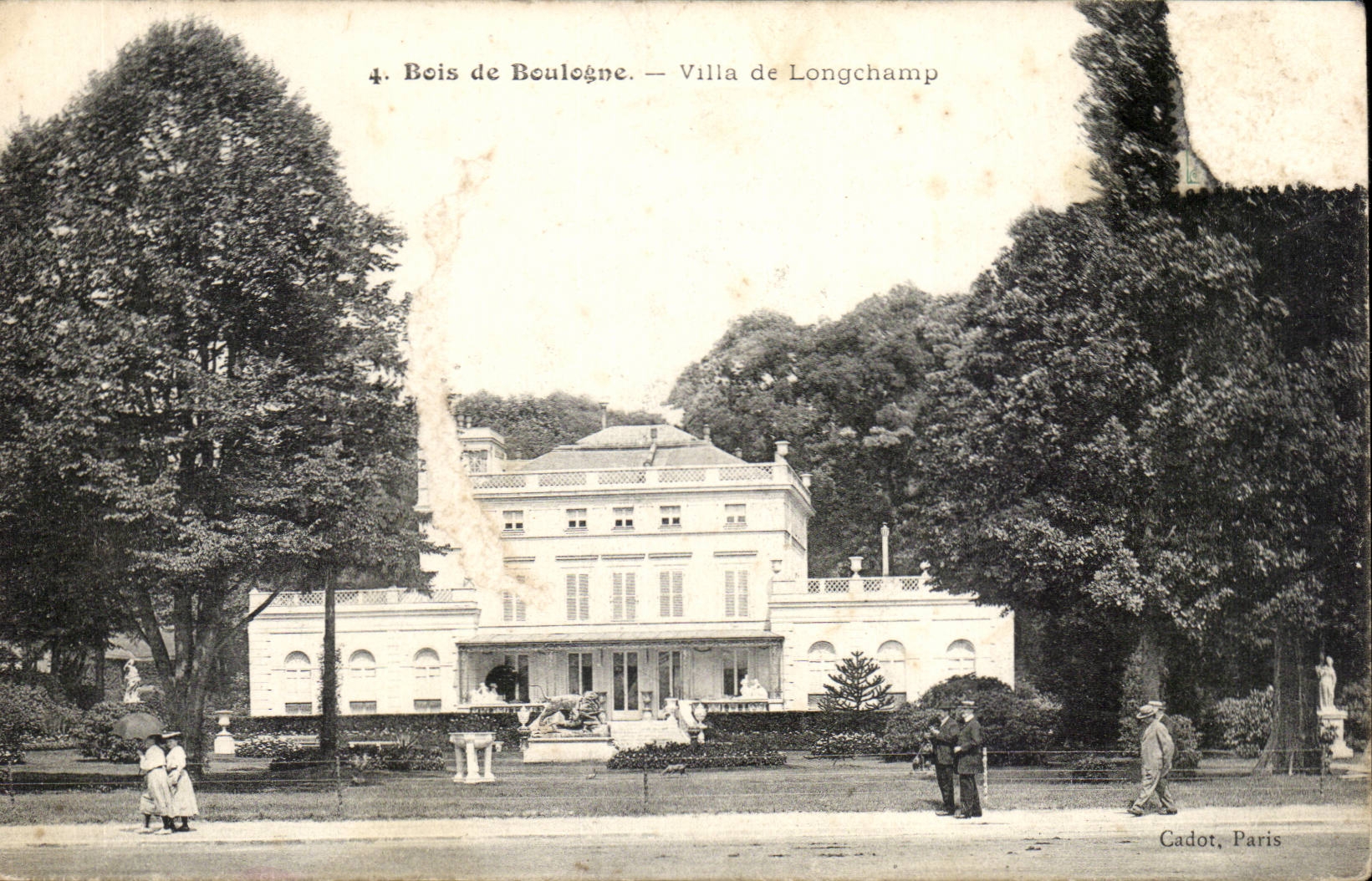 CPA Bois de Boulogne Villa de Longchamps