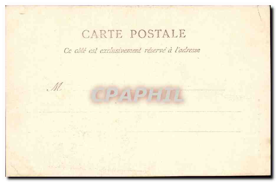 Paris CPA La Trinite — Rückseite