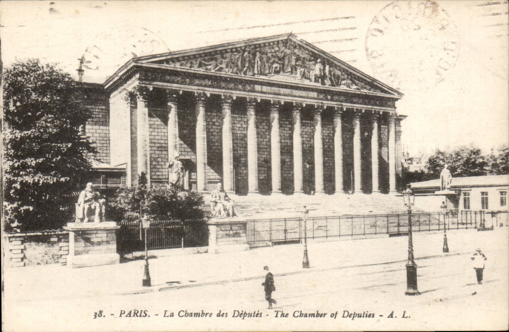 Paris CPA La chambre des Deputes
