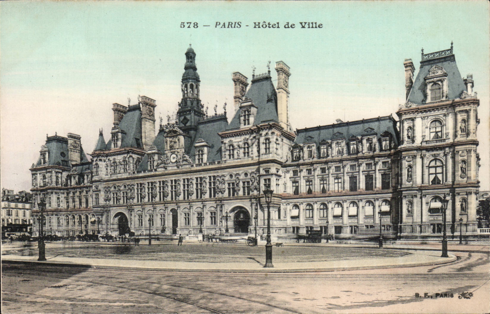 Paris CPA Hotel de ville