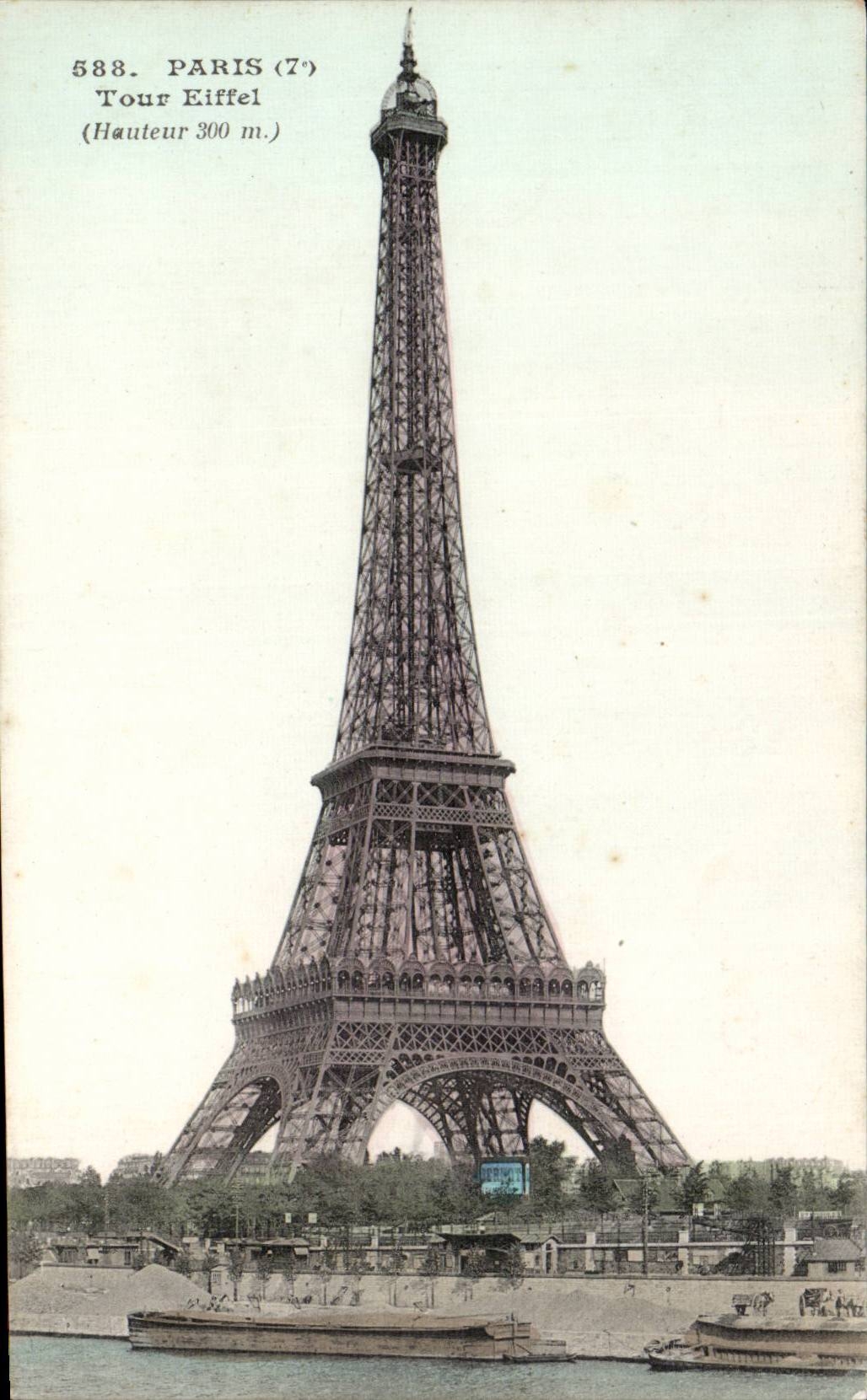 Paris CPA La tour Eiffel 