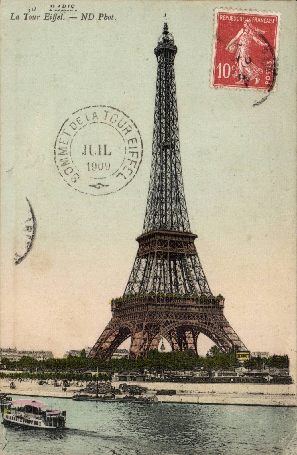 Paris CPA La tour Eiffel 