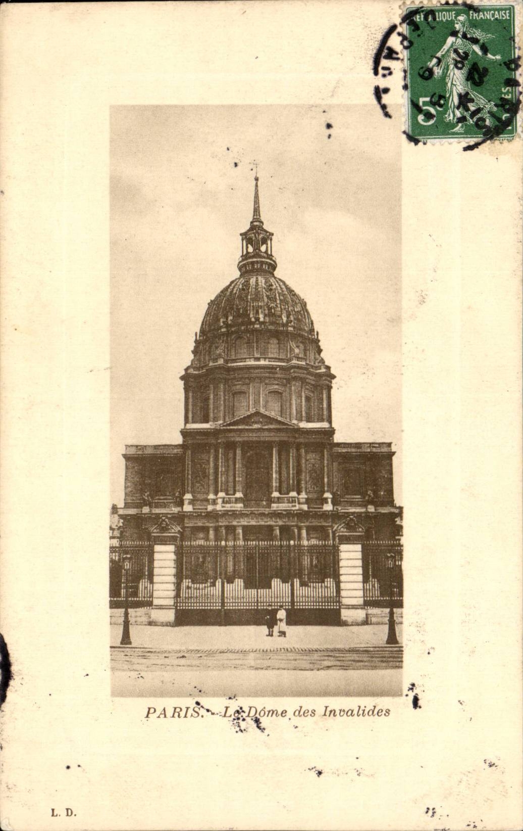Paris CPA Le Dome de l'hotel des Invalides 