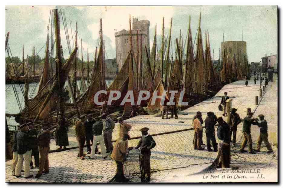 La Rochelle — Le Port et les Quais — LL.